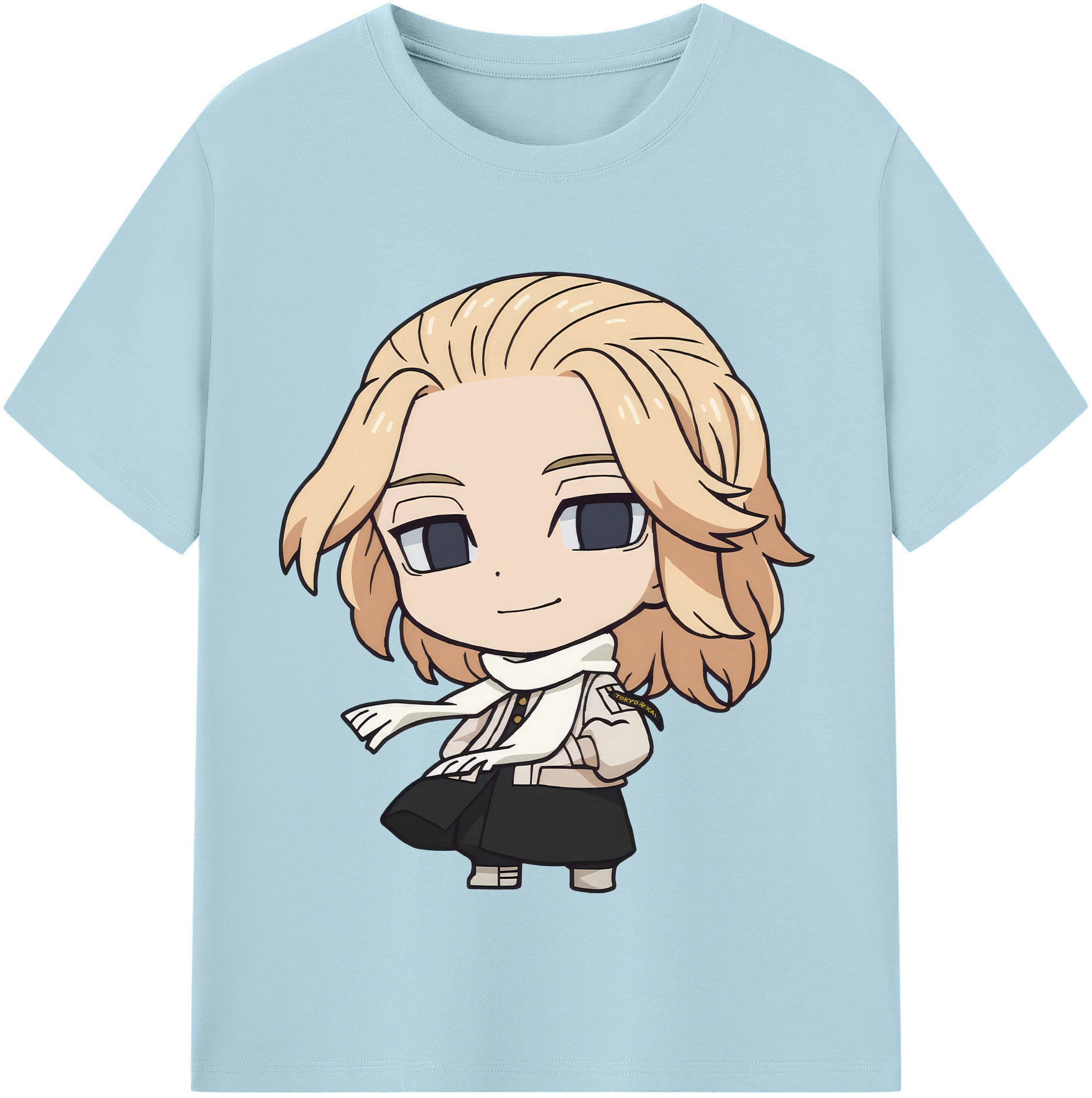 （画像用） 東京リベンジャーズ Tokyo Revengers 綿100％半袖Tシャツ（フロントプリント）